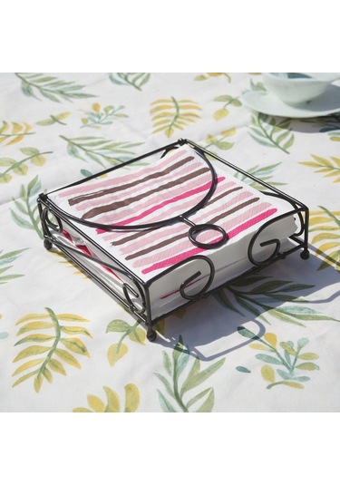 Suntek Peçetelik Dekorasyon Peçete Dispenseri Yatak Odası Siyah