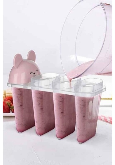 Buffer 4'lü Kolay Şekillendirici Sevimli Çocuk Meybuz & Dondurma Kalıbı Ap-9179 Diğer