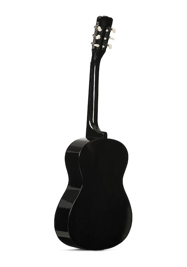 Siyah Gitar - 4/4 Boy Öğrenci Gitarı Kılıf Ve Pena Hediye