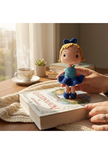Prenses Bebek El İşi Oyuncak Çok Renkli