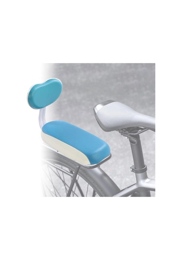 Suntek Bisiklet Arka Koltuk Minderi Sırtlıklı Çocuk Mavi Mavi