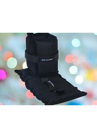 El Ayak Bilek Ağırlığı 3 KG Seçenekli Siyah