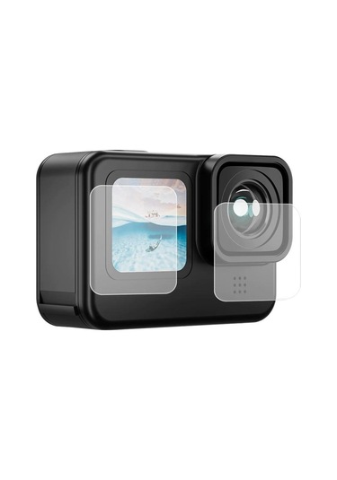 Gopro Hero 9 / 10 / 11 / 12 Uyumlu Ekran Ve Lens Koruyucu Film