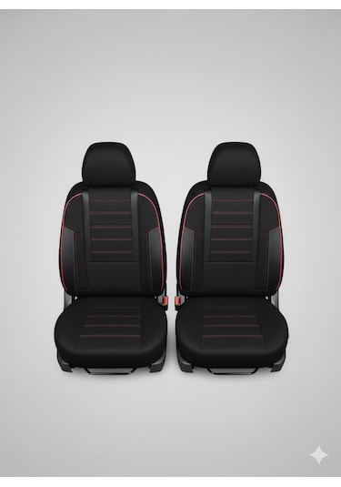 Renault Express İle Uyumlu Tam Set Oto Koltuk Kılıfı Arka Koltuk 2+1 Favori Serisi