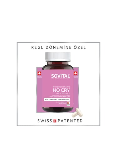 Sovital No Cry Regl Dönemine Özel 48 Kapsül