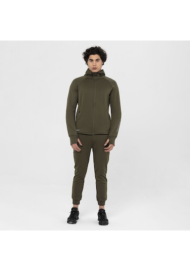 Merrell Merrell Speed Erkek Haki Sweatshirt 33 Haki