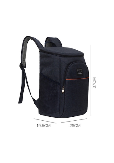 Symbee Trolis Mavi Isı Yalıtımlı Piknik Çantası - Su Geçirmez Oxford Kumaşı, Çift Askılı, Soğuk Saklama, Dış Mekan Kullanıma Uygun Lh044 Çok Renkli