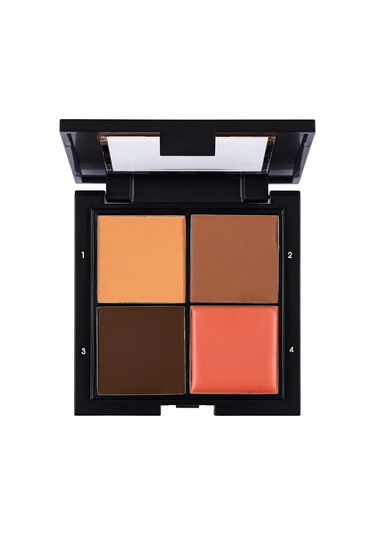 Flormar Yoğun Pigmentli Kontür Paleti  - Contour Palette - 004 Dark - 8690604370818