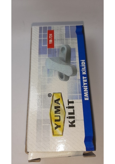 Yuma Ym-724 Metal Kapı ve Pencere Emniyet Kilidi Çok Renkli