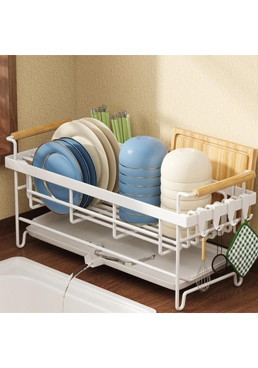 Suntek Drenaj Panelli Bulaşıklık Yerden Tasarruf Sağlayan Beyaz