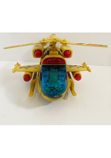 Işıklı ve Sesli Askeri Uçak Helikopter