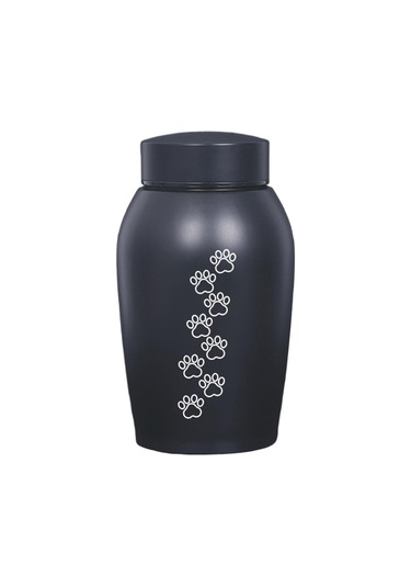 Homyl Paslanmaz Çelik Pet Urn Kremasyon 60 Lbs'ye Kadar Stil-c Altın