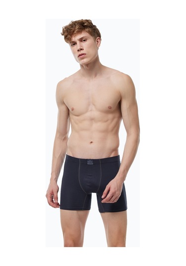 Malabadi Erkek Füme Premium Collection Modal Uzun Boxer 250 Füme