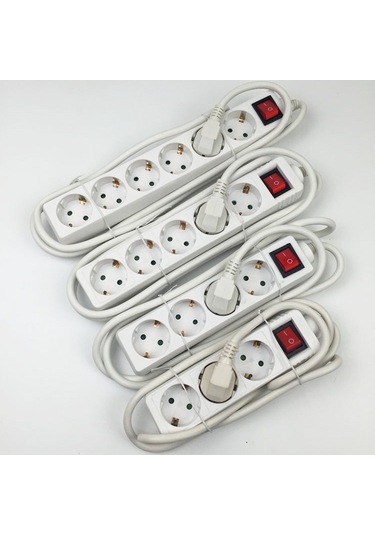 Joyjadehub Avrupa Standardı Soket, Uzatma Kablosu Ve Alman