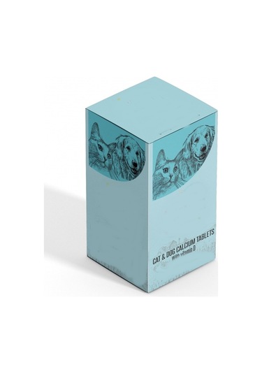 Büro Ev Evcil Hayvanı İçin 75adet Kedi Köpek Kalsiyum Tablet Seti