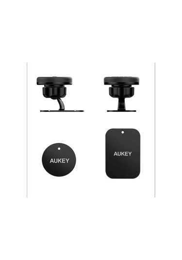 Aukey Hd-c13 360 Yapışkan Ve Mıknatıslı Taşınabilir Araç İçi Telefon Tutucu Siyah