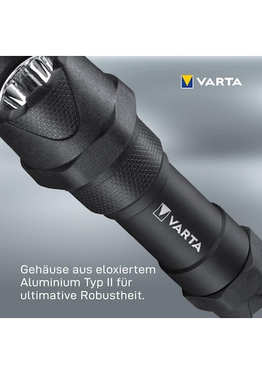 Varta Indestructıble F10 Pro El Feneri 6W Led Fener 3Aaa Siyah