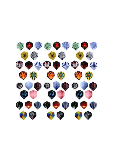 Homyl 60 Parça Standart Dart Uçuşları Profesyonel Dayanıklı Pet