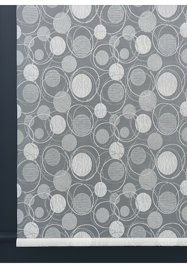 Çift Mekanizmalı Tül+stor Güneşlik Perde Çiftli Sistem - 2 Perde Tek Ürün Beyaz1