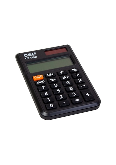 CSL CS-118N Cep Tipi 8 Hane Hesap Makinesi