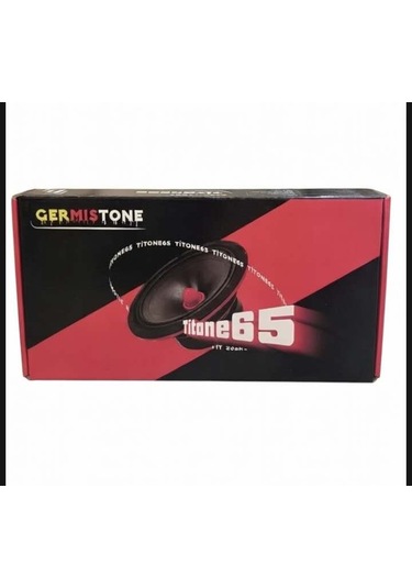 Yasal Standartlara Uygun 16 Cm 6,5 İnç Germistone Titone65 Oto Kapı Hoparlör