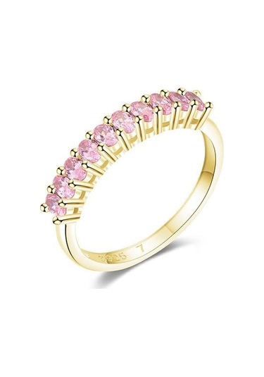 Altın Tancise Klasik 925 Ayar Gümüş Zirkon Yüzük Bayanlar Takı Düğün Promise Parti Hediye 8