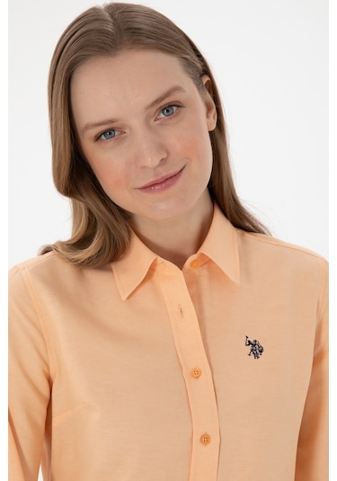 U.s. Polo Assn. Kadın Kavun Gömlek Basic 50307726-vr202 Kavun