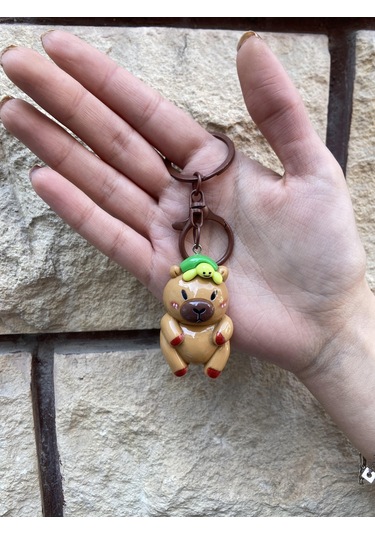 Sevimli Kapibara Anahtarlık-3063