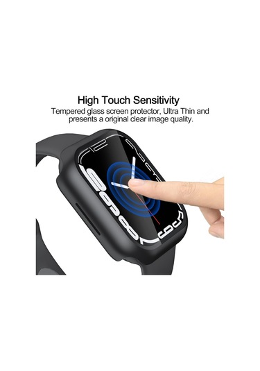 Temperli Cam Ekran Koruyuculu Sert Pc Kılıfı 2 Adet Siyah Diğer