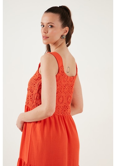 Lela Kadın Elbise 611el010 Mercan