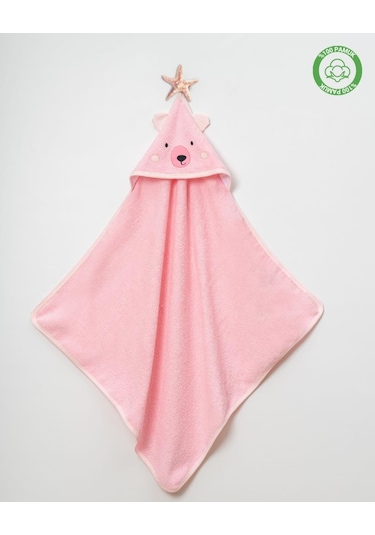 Ayılı Bornoz Takımı 1-2 Yaş Pembe