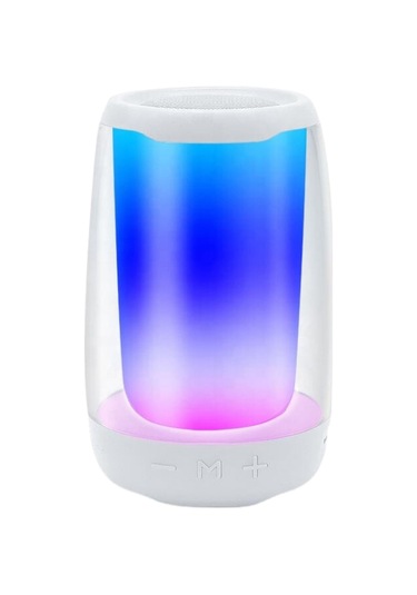 MN6 Pluse 4 Mini Ses Bombası 360° Işıklandırma Bluetooth Hoparlör