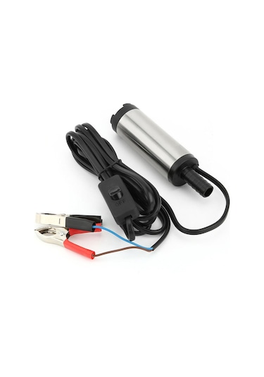 Araç Mazot Pompası 12v 38 Mm İnce Dalgıç Tipi Yakıt Transfer Pompası