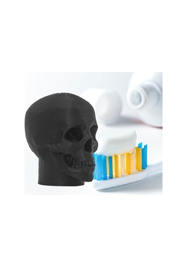 Pazly Suntek Siyah Siyah Macunu Kapağı Kafatası Kafa Diş Çocuklar Aile Vc Diğer