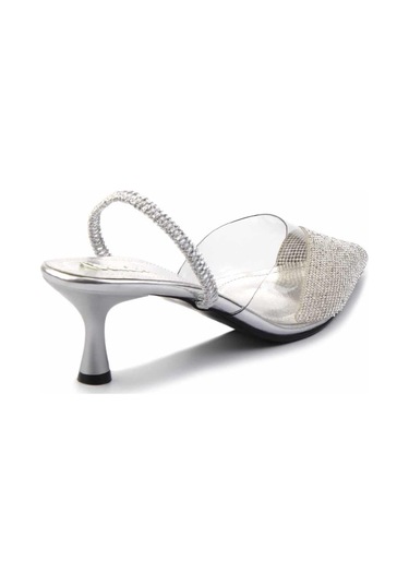 Gümüş Kadın Klasik Topuklu Ayakkabı K01026200387 Gümüş