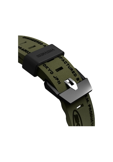 Watch 7 45mm Kordon Skinarma Shokku Silikon Strap Kayış Olive