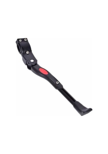 Pazly Yeni Ve Kaliteli Siyah Alüminyum Bisiklet Yan Dayanak Pervane Ayak Desteği Dağ Bisikleti Döngüsü Optik Ayarlanabilir Beyaz Detaylar Siyah