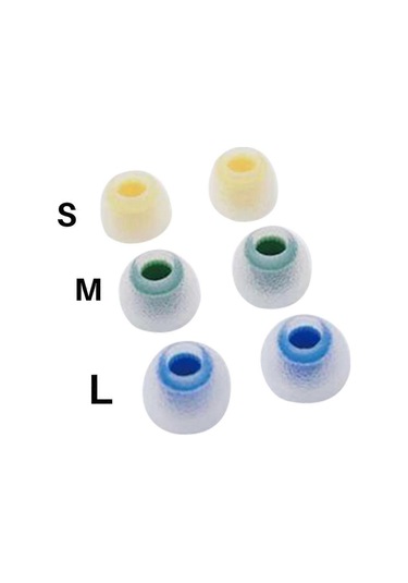 3 Çift Kulak Tıkacı, Kulaklık Silikon Ses Geçirmez Kulak Tıkacı Aksesuarları S