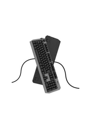 Hk430 Mekanik Kırmızı Switch Rgb Kablolu Metal Kasa Full Gaming Oyuncu Klavye