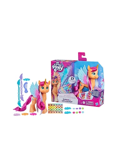 My Little Pony Kurdele Saç Tasarımlı Sunny F3873