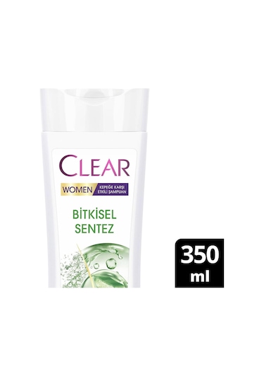 Clear Women Bitkisel Sentez Kepeğe Karşı Etkili Şampuan 350 ML