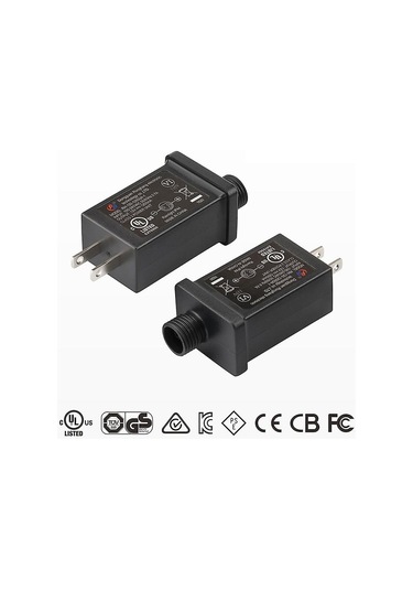 Şişme Adaptör 1a Transformatör Abd Fişi Led Işık Adaptörü Ev Bahçe İçin Çok Renkli