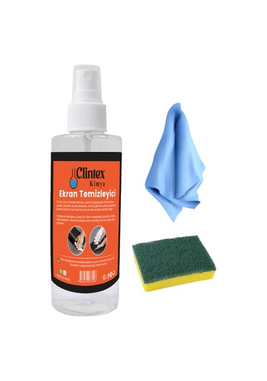 Clintex Kimya Lcd Led Ekran Gözlük Temizleyici Set 200 ML