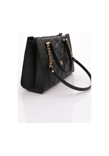 Dgn 657 Kadin Zincirli Çanta 657-2326-R1534 Siyah