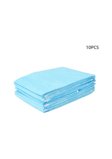 Skycity Tek Kullandım 10 Adet 3 Katlı Su Geçirmez Yemek Peleni - Hafif, Havalandırıcı, Önden Pe Partiküllü, Arka Izgara Desenli, Kolay Kullanım