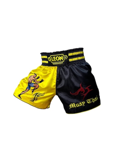 Kogam Leon Warrior Muay Thai Ve Kick Boks Şortu Profesyonel Boks Şortu