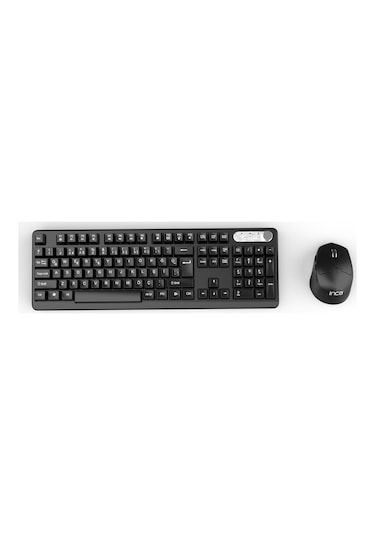 Inca IWS-549U Multimedya Şarj Edilebilir Kablosuz Klavye Mouse Set