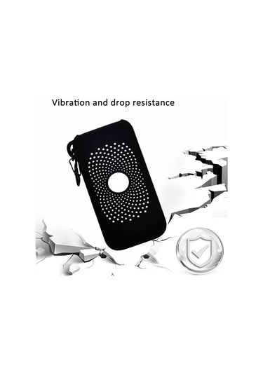 Vision Pro 4'ü 1 Arada Lens Kapağı Pil Koruma Kılıfı Aksesuarları İçin, Özellik: A Stili Siyah