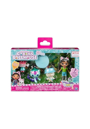 Gabby's Dollhouse Gabby, Pandy Paws İle Kamp Ateşi Seti 6067225