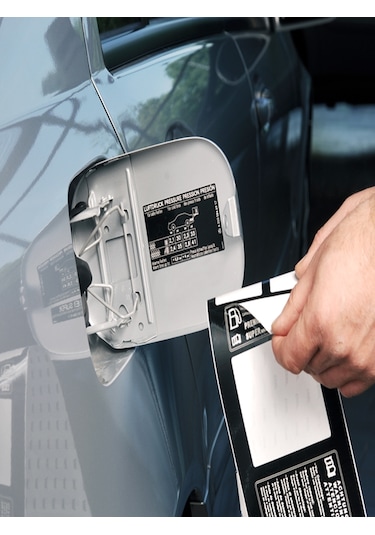 Tesa 6930 Lazer Etiket Bandı Siyah 5mt Tesa Etiket Bant Mat Siyah